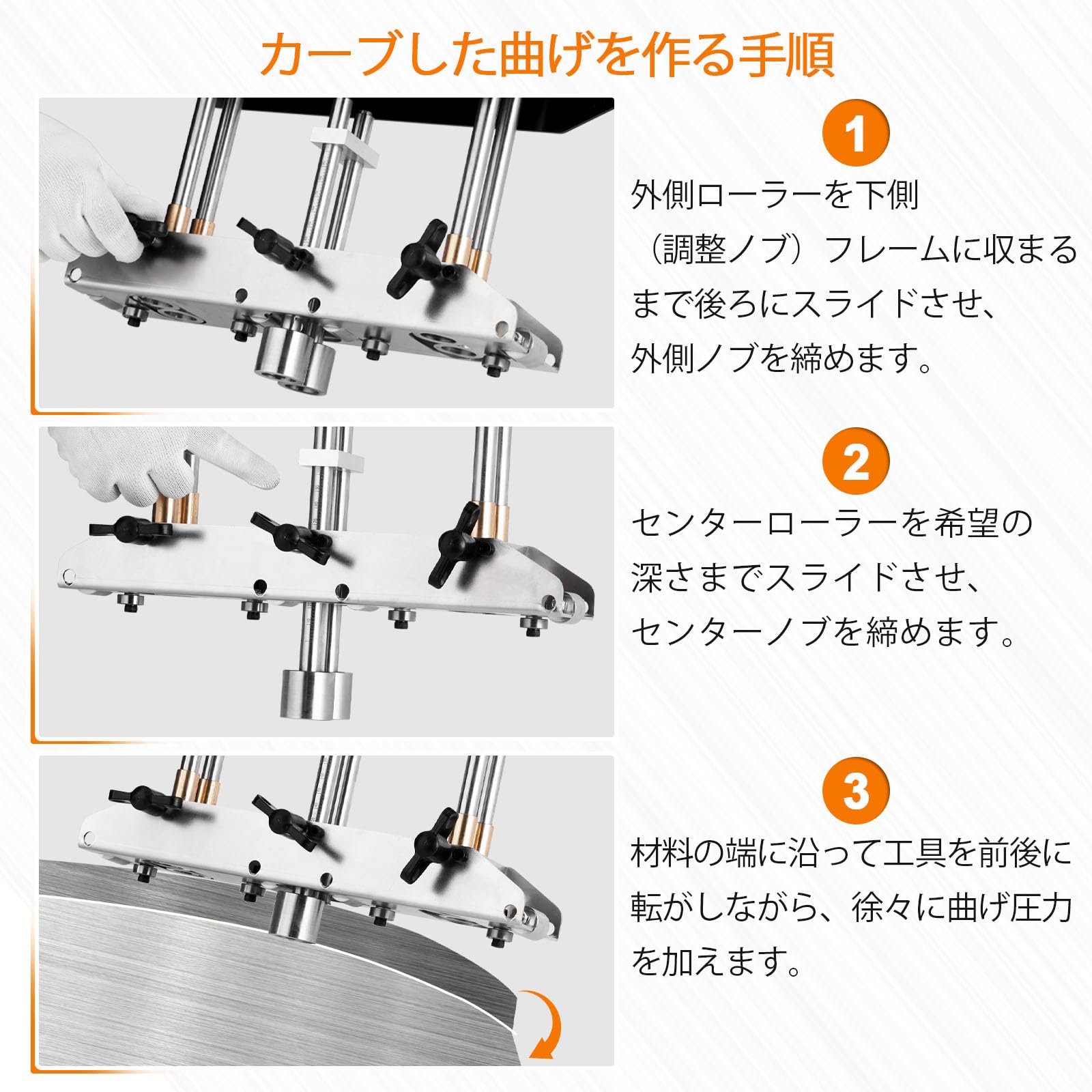 Amazon | JIAWANSHUN エッジローラー 屋根板金曲げ 板金ベンダー