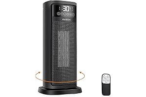 Space Heater with Thermostat: Cozy Warmth for 500 Sq Ft