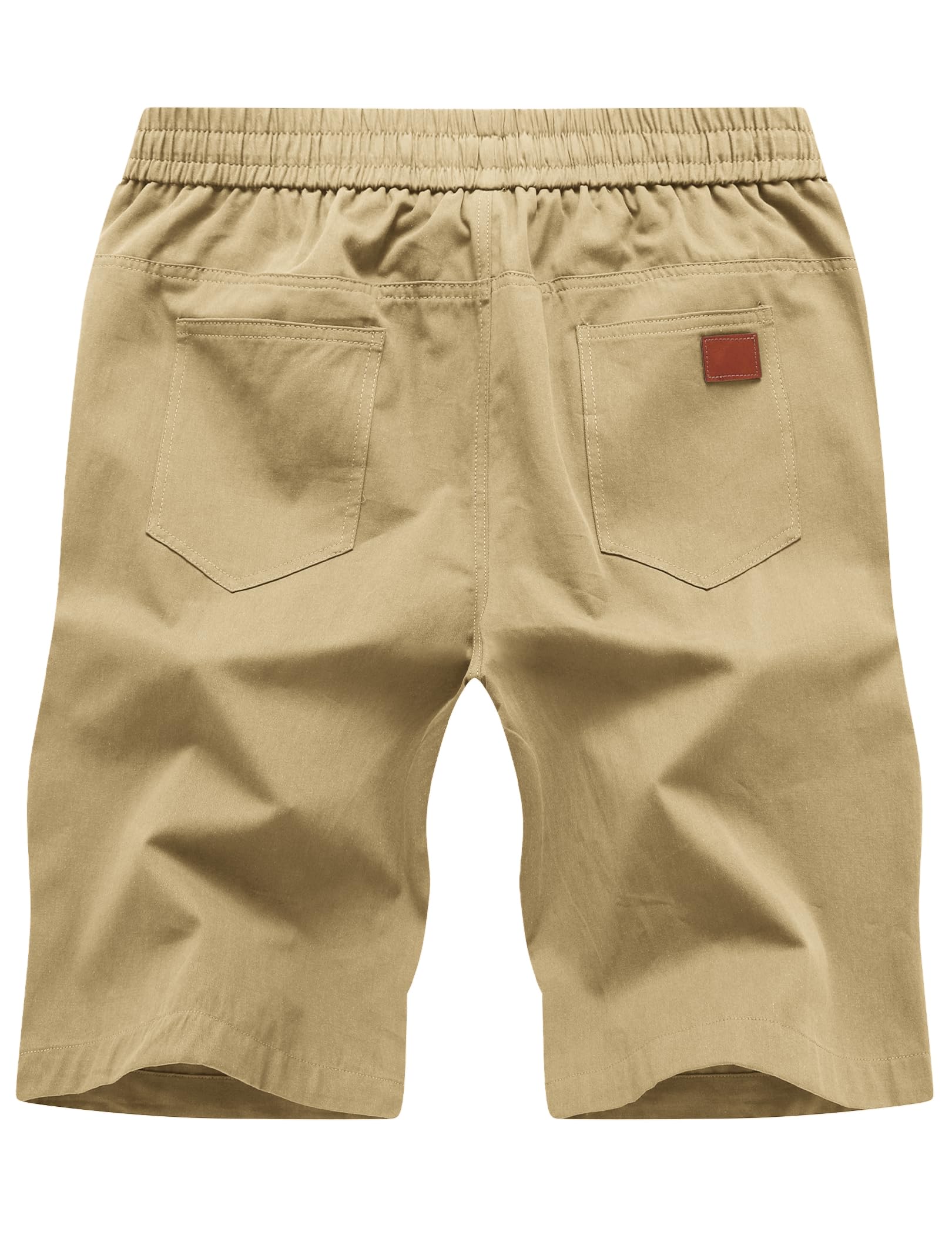 TARAINYA Pantaloncini Uomo in Cotone Morbido con Cordino Regolabile e Tasche Laterali