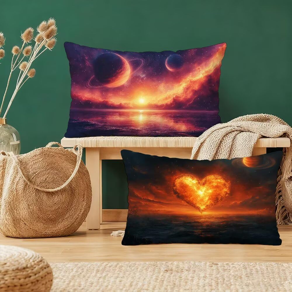 Taie oreiller rectangulaire 40x80 en velours pour embellir votre canapé