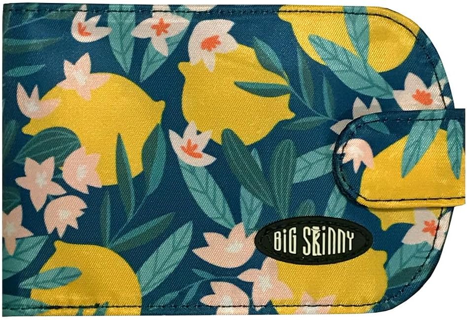 Big Skinny Women's Taxicat Bi-Fold Slim Wallet, Holds Up to 25 Cards