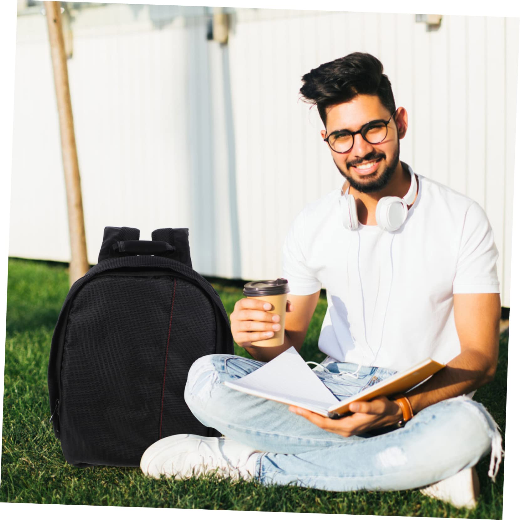 DOITOOL Borsa fotografica Macchina fotografica sling bag borsa macchina fotografica Telecamera zaino borsa reflex impermeabile Borsa per fotocamera reflex borsa per lenti Mancare rosso