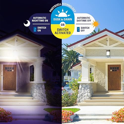 Miniatura 5 de HALO FE - Lámpara LED de bronce para exteriores con 1 luz y atardecer