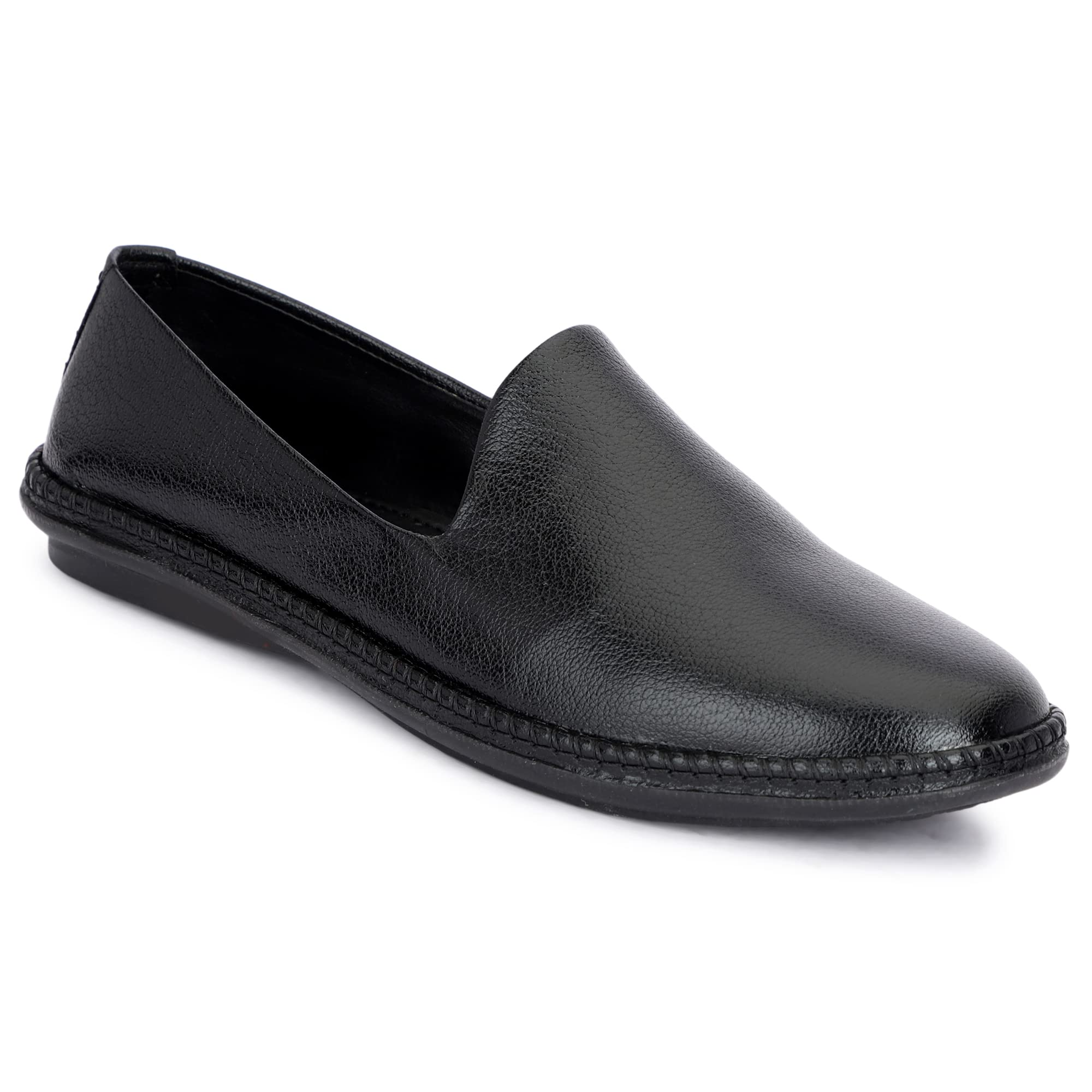 Inklenzo NAGRA 853 Slip-on Men Shoes Black Mens Loafers & Stylish Synthetic Leather Boys Ethnic Nagra |Classic Mojaris Jutti Easily wear (B09SVKGHNV) Amazon Price History, Amazon Price Tracker