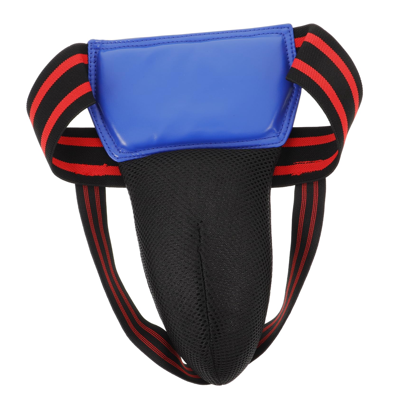 SUPVOX Boxing Groin Protector Boxing Cup for Men Martial Arts Groin Guard Sturdy Pu Material Blue