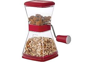Progressive Walnut Grinder for Smooth Nut Butters and Pastes