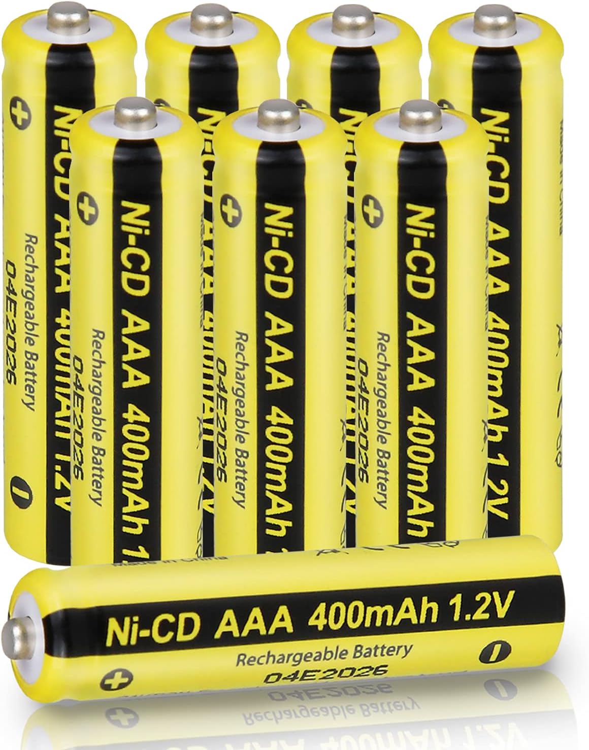 Rechargeable AAA Battery 1.2V 400mAh Nicd Triple A Batteries for Garden