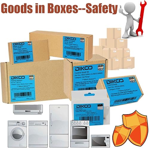 Miniatura 5 de DIKOO WH1X2721 WH1X2721 - Perillas selectoras de temporizador compatibles con GE, compatible con Hotpoint, compatible con lavadora Kenmore,