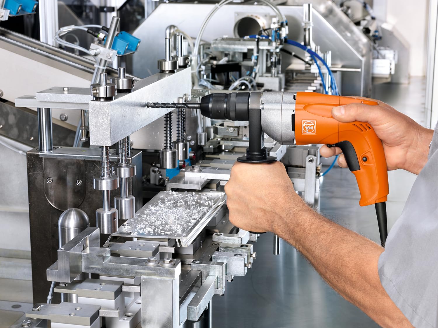 FEIN Perceuse à Une Vitesse Rapide Jusqu’à 6 Mm, BOP 6, 500 W