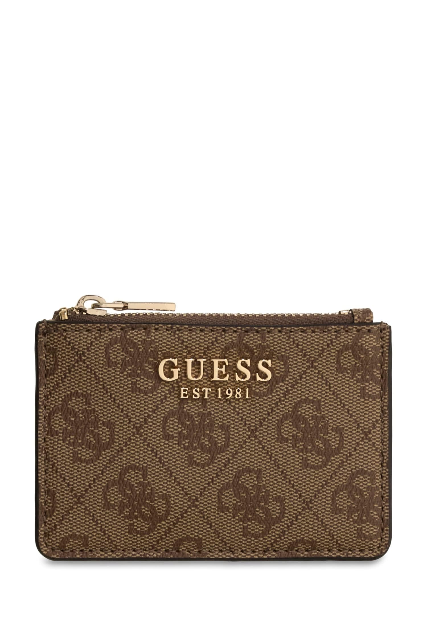 Guess Damen Kartenetui Laurel Ii SLG Credit Card Case Beige