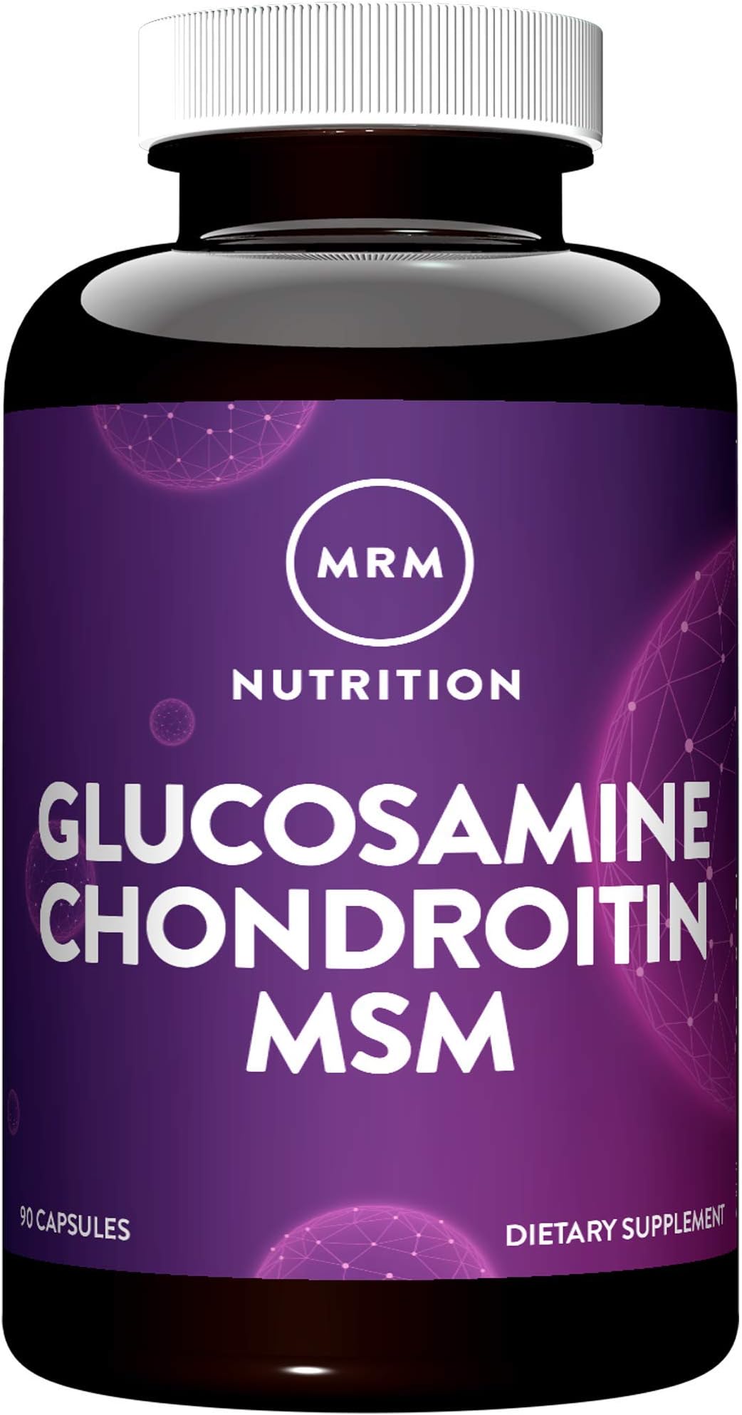 Nutrition Glucosamine Chondroitin MSM - Joint Support Supplement with Glucosamine Sulfate, Chondroitin Sulfate & MSM for Cartilage & Mobility Health, for Women & Men, Gluten Free - 30 Servings