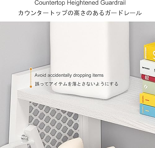 Miniatura 3 de Armario de almacenamiento delgado para la entrada de zapatos, armario organizador de zapatos oculto, armario estrecho blanco con puertas, zapatero