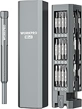 WORKPRO 60 in 1 Precision Screwdriver Set, Magnetic Small Screwdriver Set with Case, Pocket Mini Screwdriver Sets with Extension Bar for Electronics, Glasses, Watch, Phone, Model, Laptop, PC, Camera