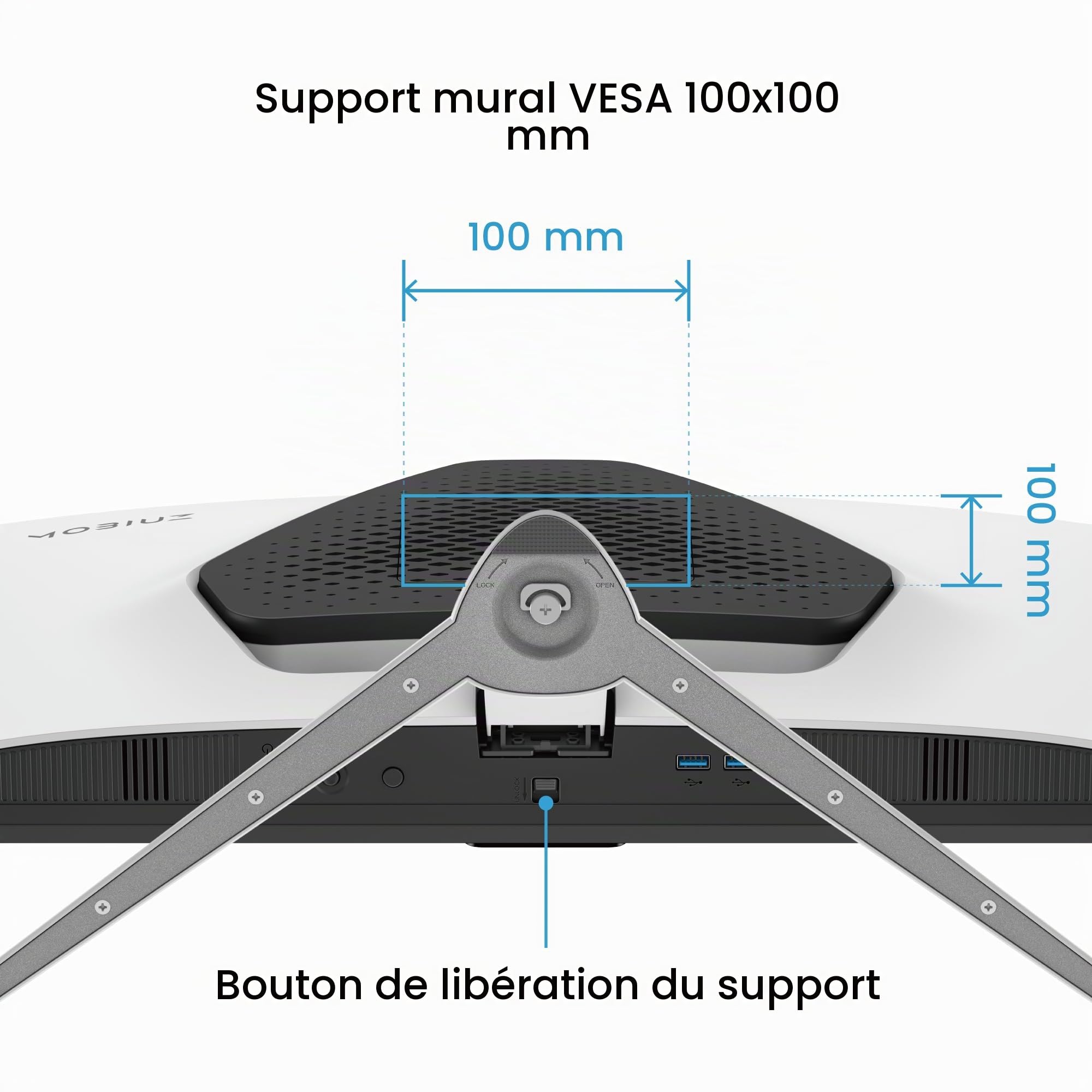 BenQ MOBIUZ EX251 Écran Gaming, 24.5" FHD 220Hz 1ms, AMD FreeSync, DP 1.2, HDMI 2.0, Hub USB, sRGB à 99%, AMD Freesync AI, Game Colour Mode, Game Colour Database, Haut-parleurs intégrés 2.5W