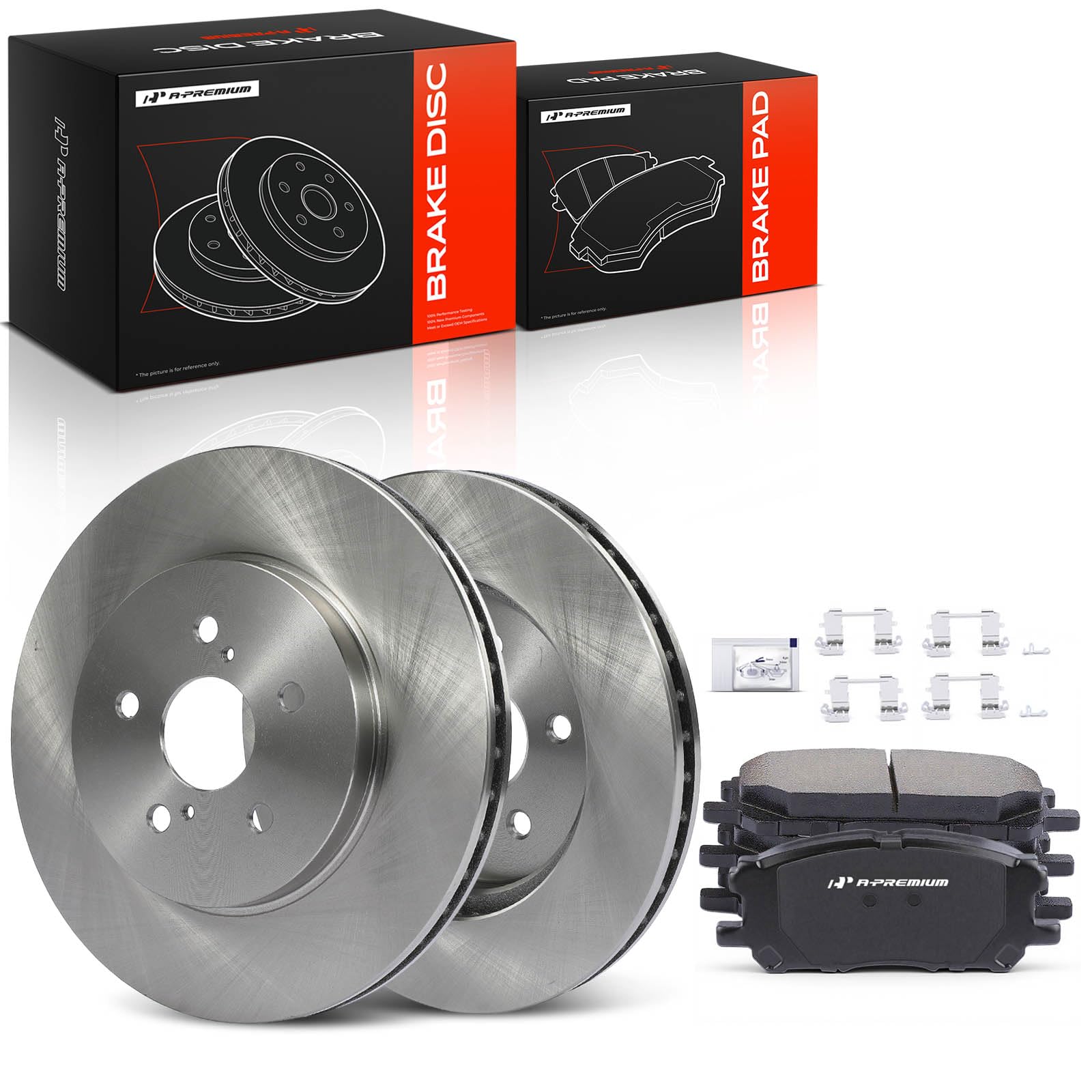 Photo 1 of A-Premium Front Brake Kit - Lexus RX330/RX350/RX400h, Toyota Highlander