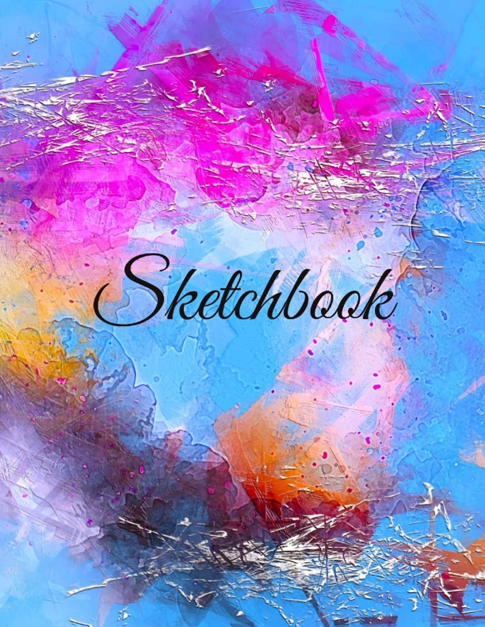 Sketchbook: Sketchpad for drawing for girls, adults, kids| Personalised drawing book, artist sketchbook