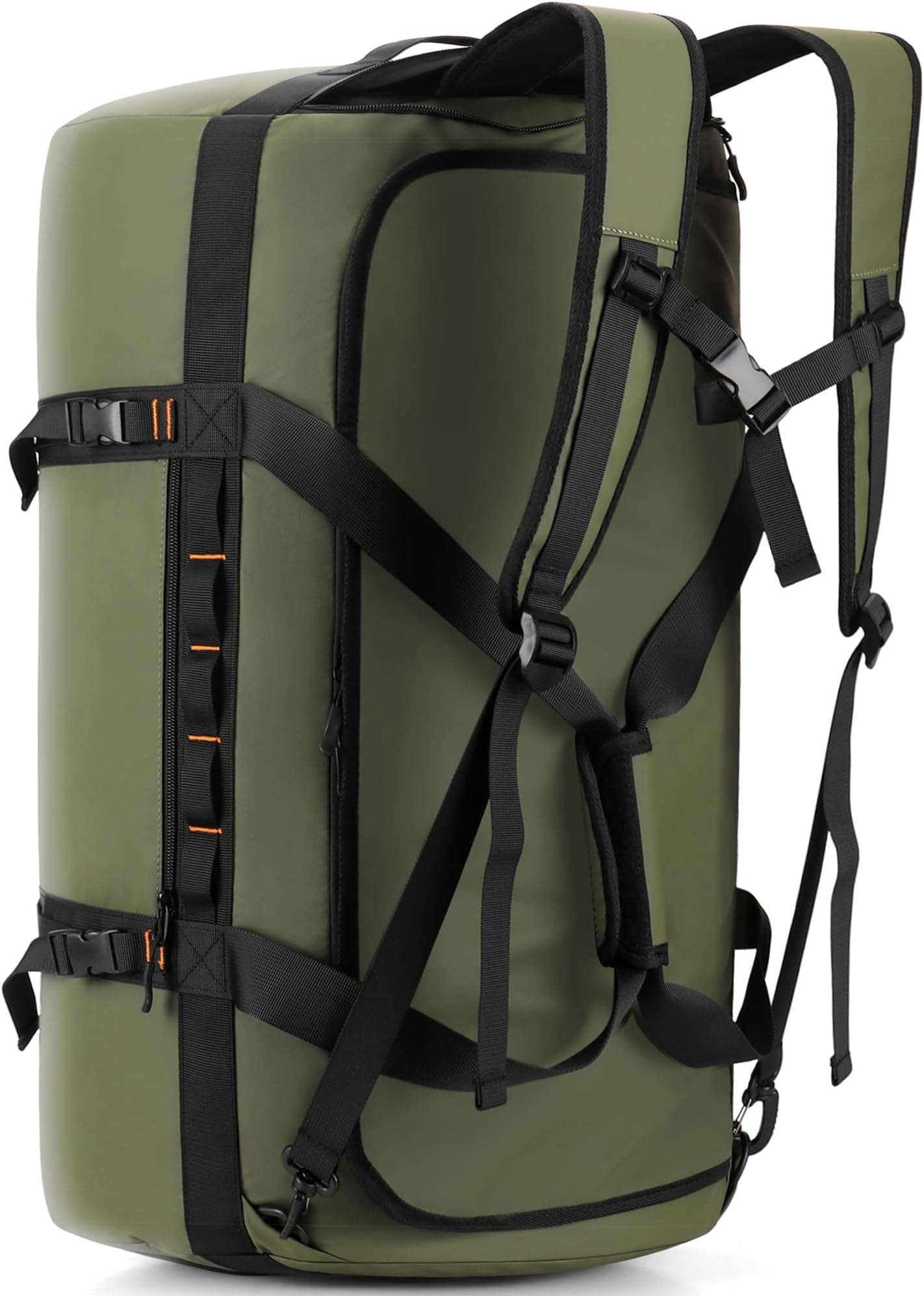 HulongoGym Bag Mens Sports Bag Durable 35L Travel Duffle Bag Backpack with Shoe Compartment Waterproof Holdall for Men Women