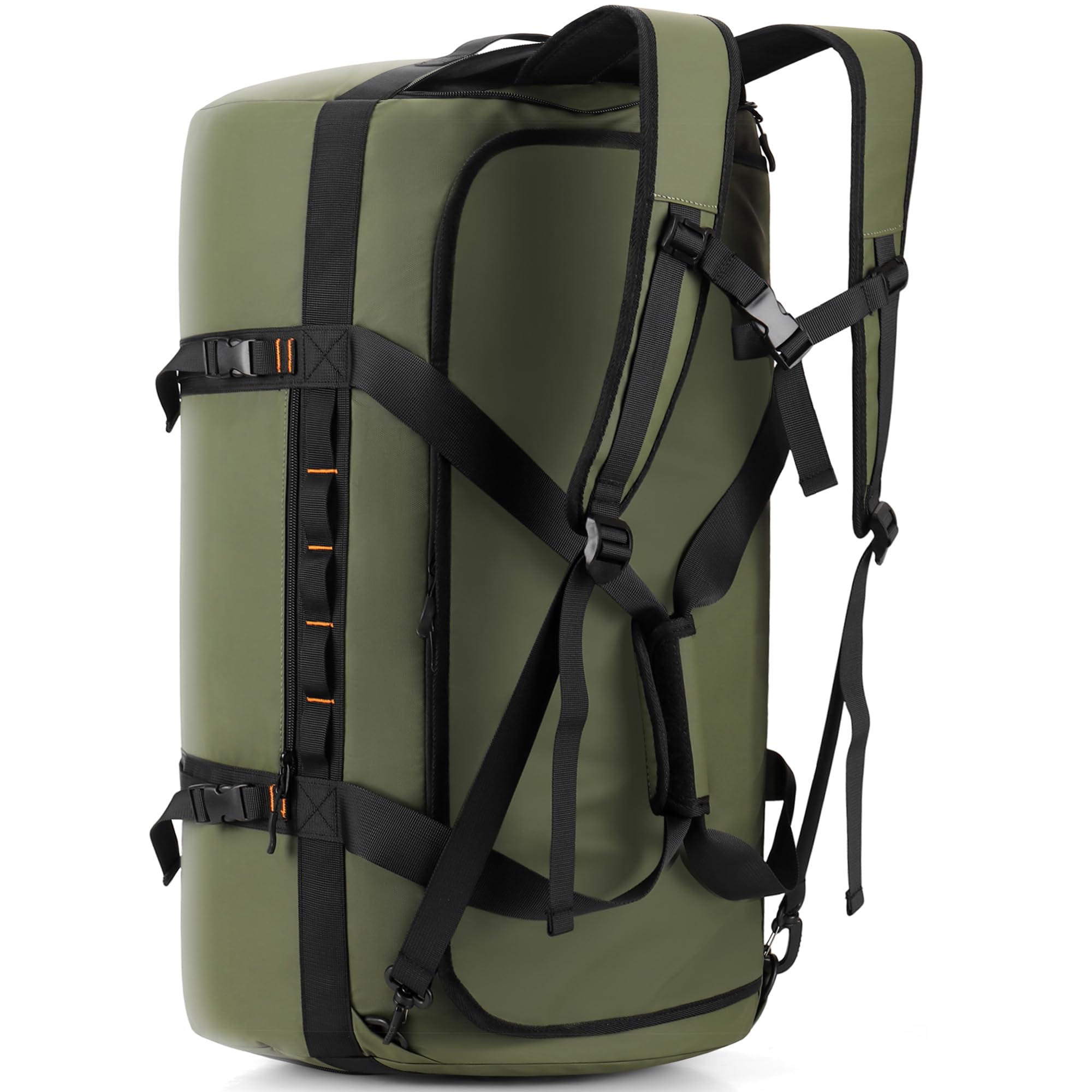 HulongoGym Bag Mens Sports Bag Durable 35L Travel Duffle Bag Backpack with Shoe Compartment Waterproof Holdall for Men Women