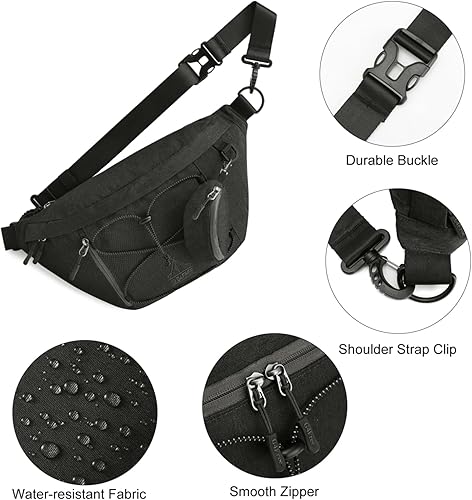 Miniatura 8 de G4Free Bolso bandolera RFID con mochila antirrobo para hombres y mujeres