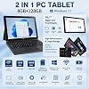 Tablet Windows de 10.1 pulgadas, 128GB SSD para estudiar y trabajar | CPU Intel 1280x800 IPS FHD táctil, con Mini HDMI/5GWiFi/Bluetooth/USB3.0/doble cámara/teclado, para estudiar y trabajar 7