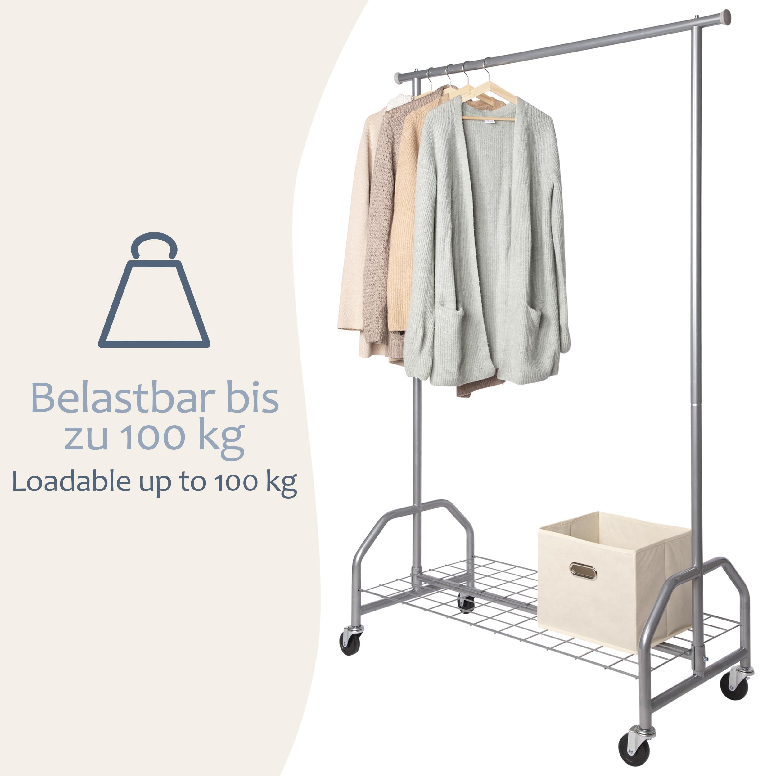 Kleiderstander Roller Poco