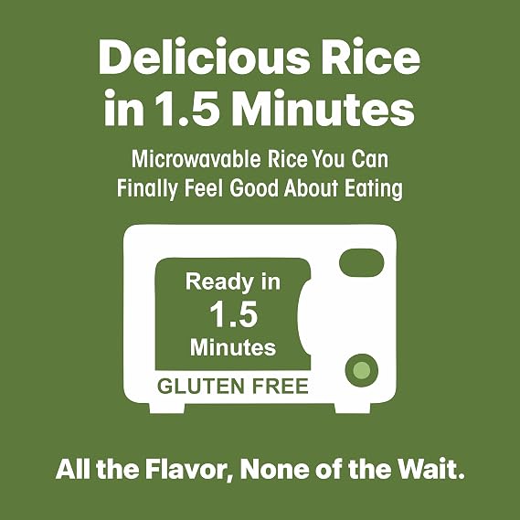 Eat Regal Cilantro & Lime Rice, 8.8 oz (Pack of 6) | Ready to Eat | Microwave in 1.5 Minutes | No Refrigeration Needed | Vegan & Gluten-Free | Quick Healthy Meal or Side Dish