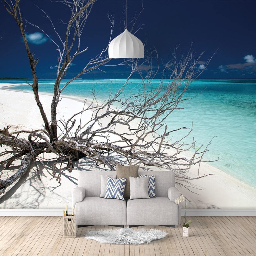 Adesivo da parete 3D con rami del lago e decorazione murale per soggiorno, camera da letto, stanza dei bambini, 400 cm x 280 cm