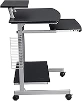 Vista 24 de Escritorio multifunción., Madera/Metal, Graphite