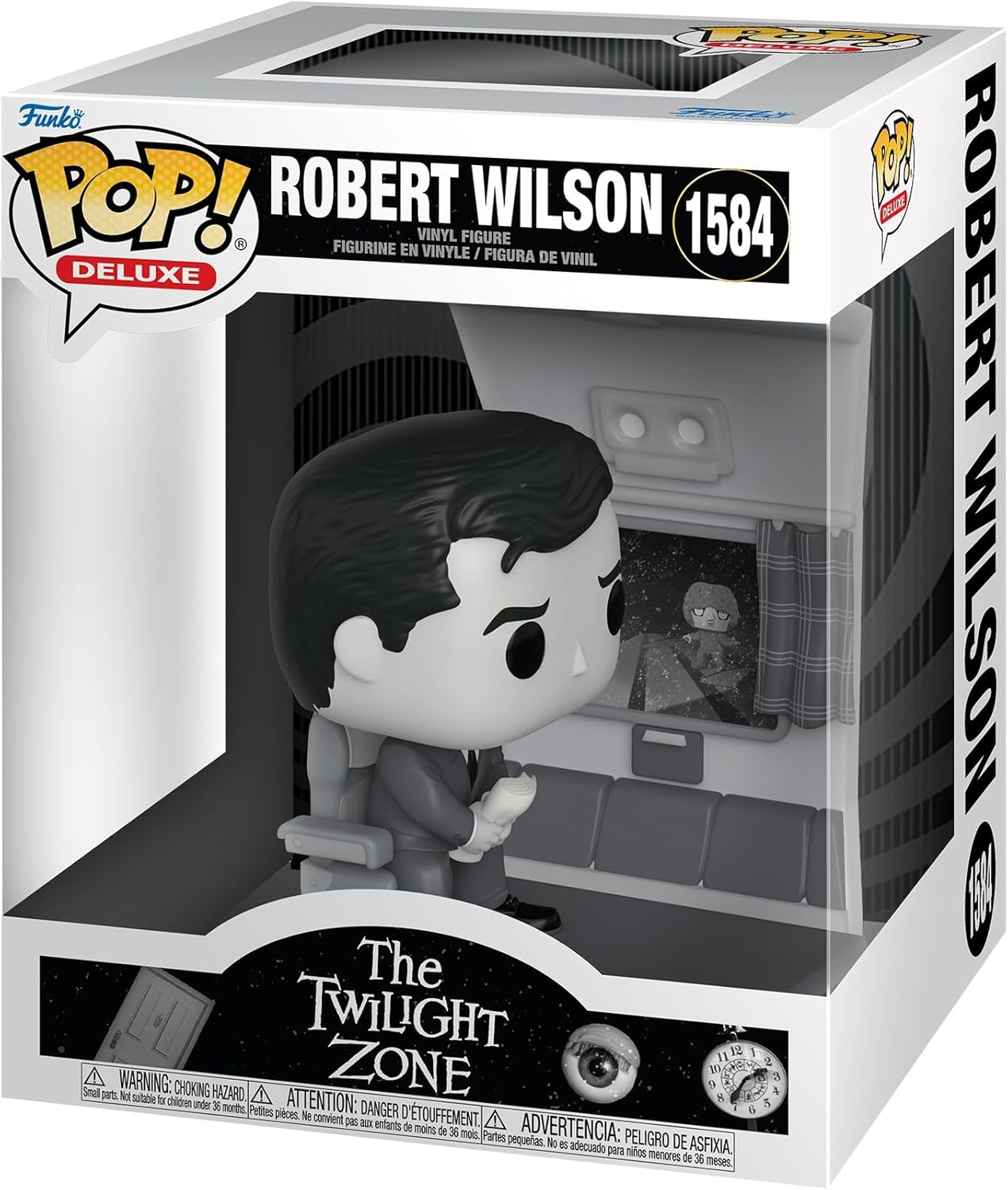 Funko POP Deluxe TV: The Twilight Zone 1959 – Mr. Robert Wilson - Collectable Vinyl Figure - Gift Idea - Official Merchandise - for Kids & Adults - TV Fans - Model Figure for Collectors