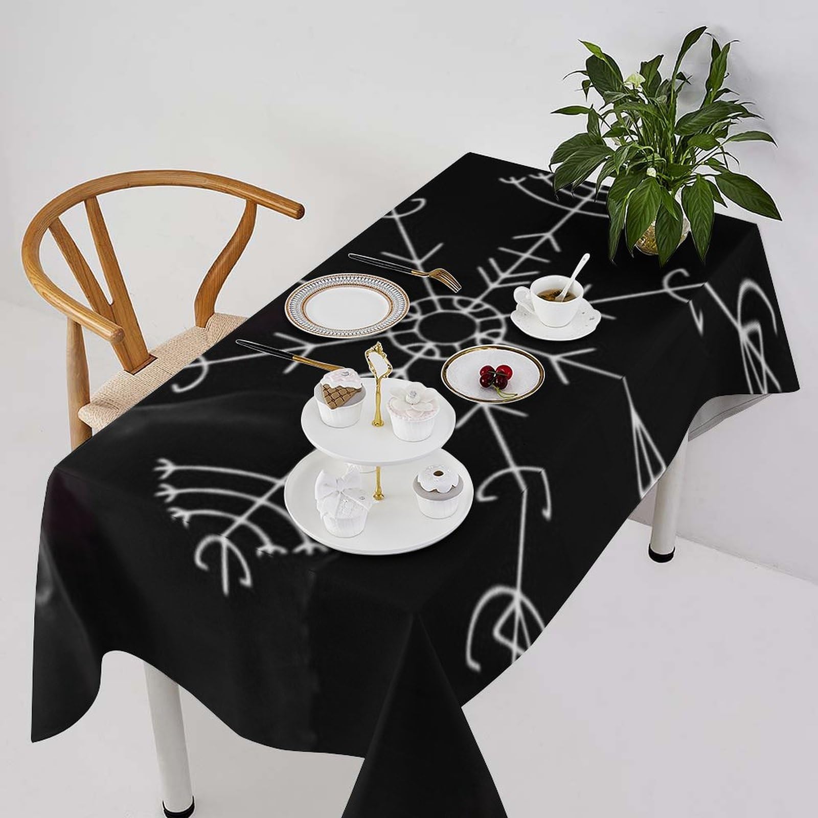 Nappe rectangulaire Viking 3D durable au tissage haut de gamme