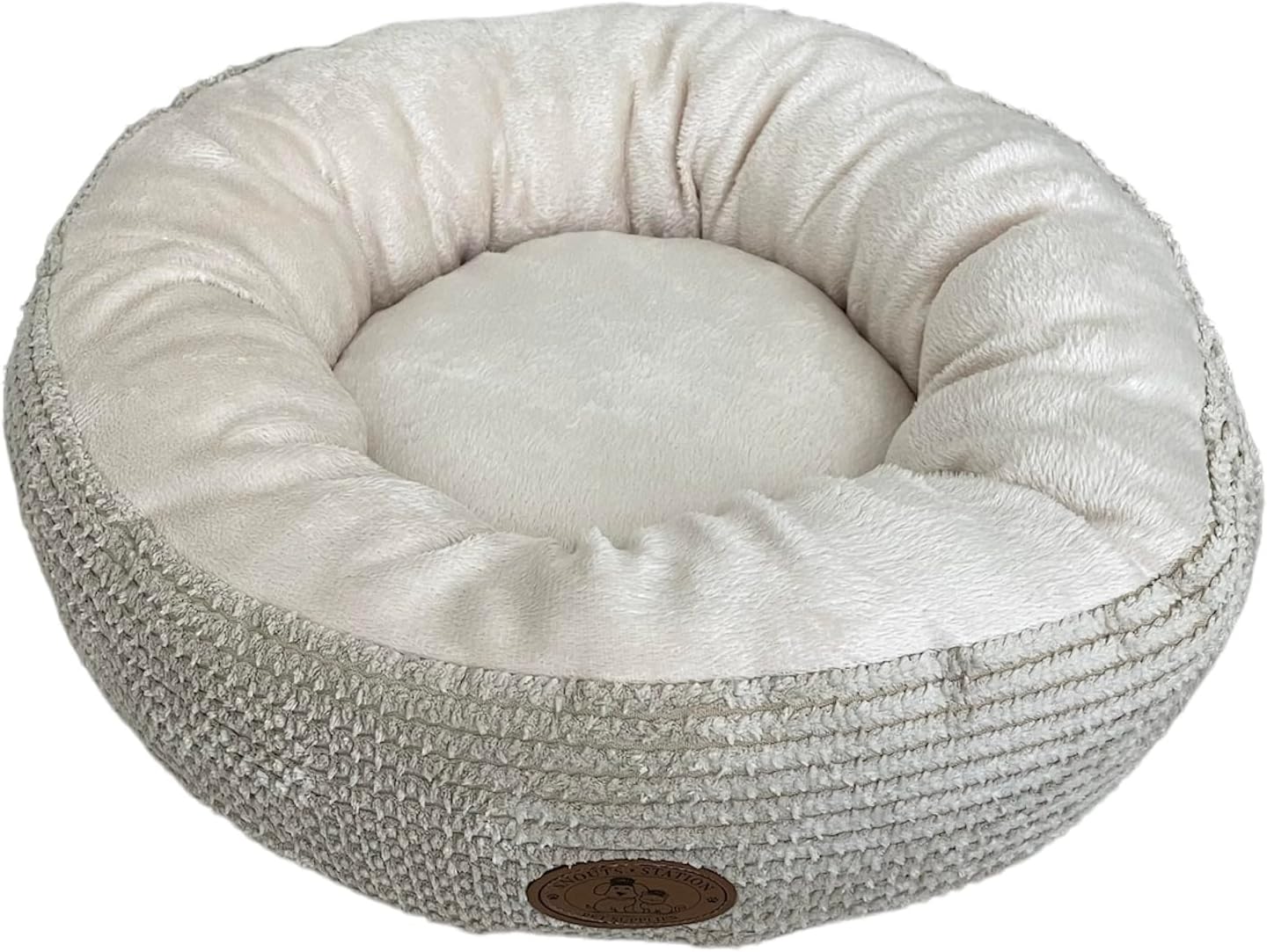 review Small Cat Bed Indoor Calming Small Round Pet Bed Antianxiety Small Round Pet Bed Donut Dog Bed Small Pets Small Dogs Cats