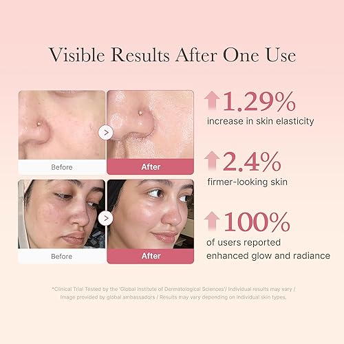 Miniatura 8 de medicube Set de cuidado de la piel rosa para piel brillante de vidrio Age-R Booster Pro Pink  Masajeador de belleza de cristal real 6 en 1 y crema