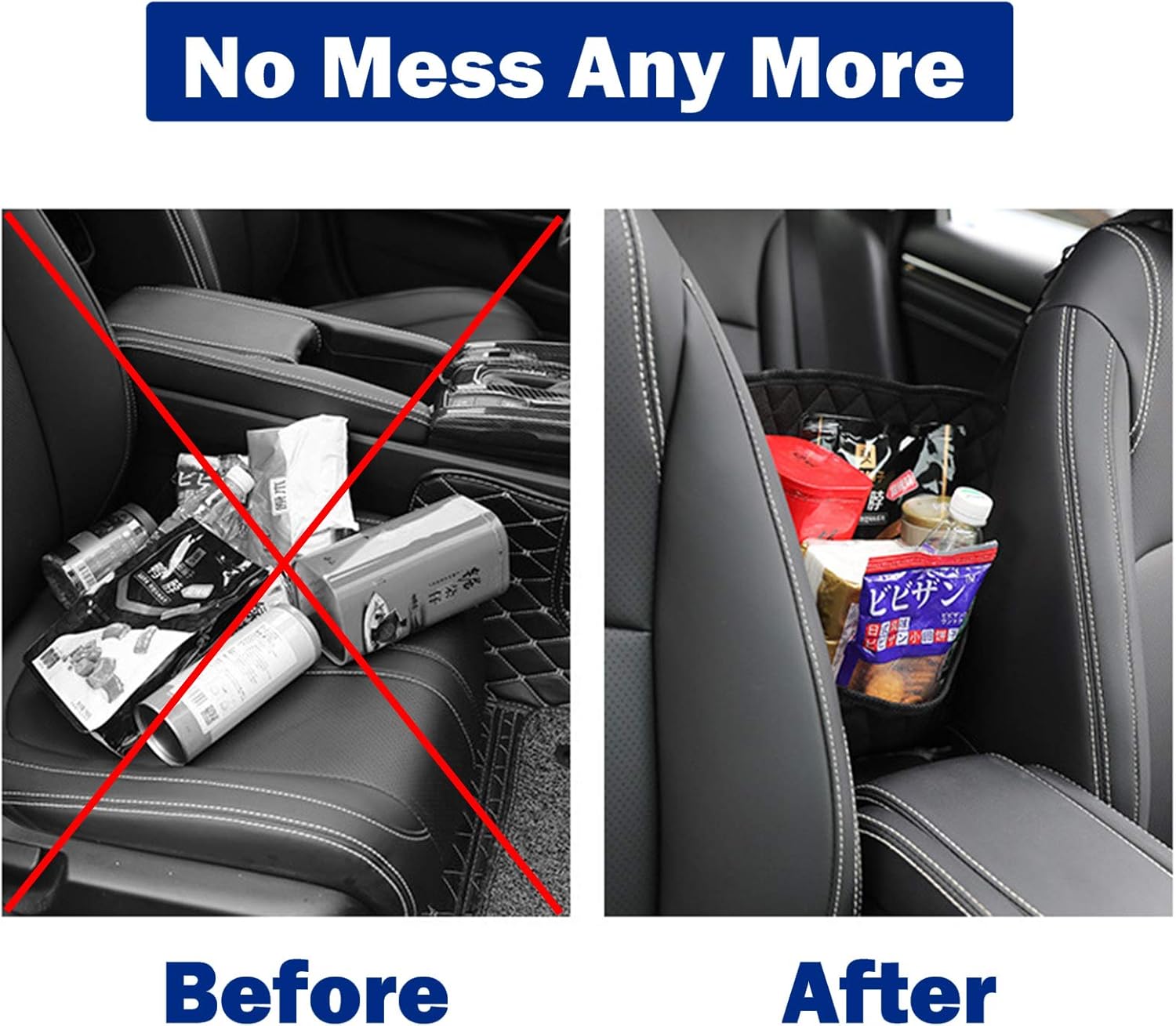 AlroamGn Handbag Organizer Backseat Quilting Image