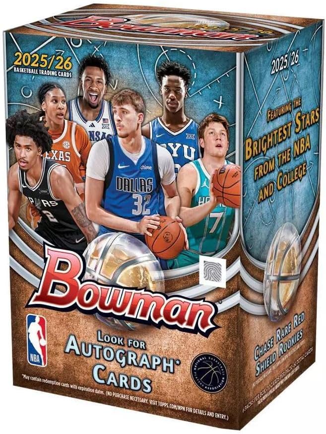 2025-26 Bowman Basketball Sealed Blaster Box