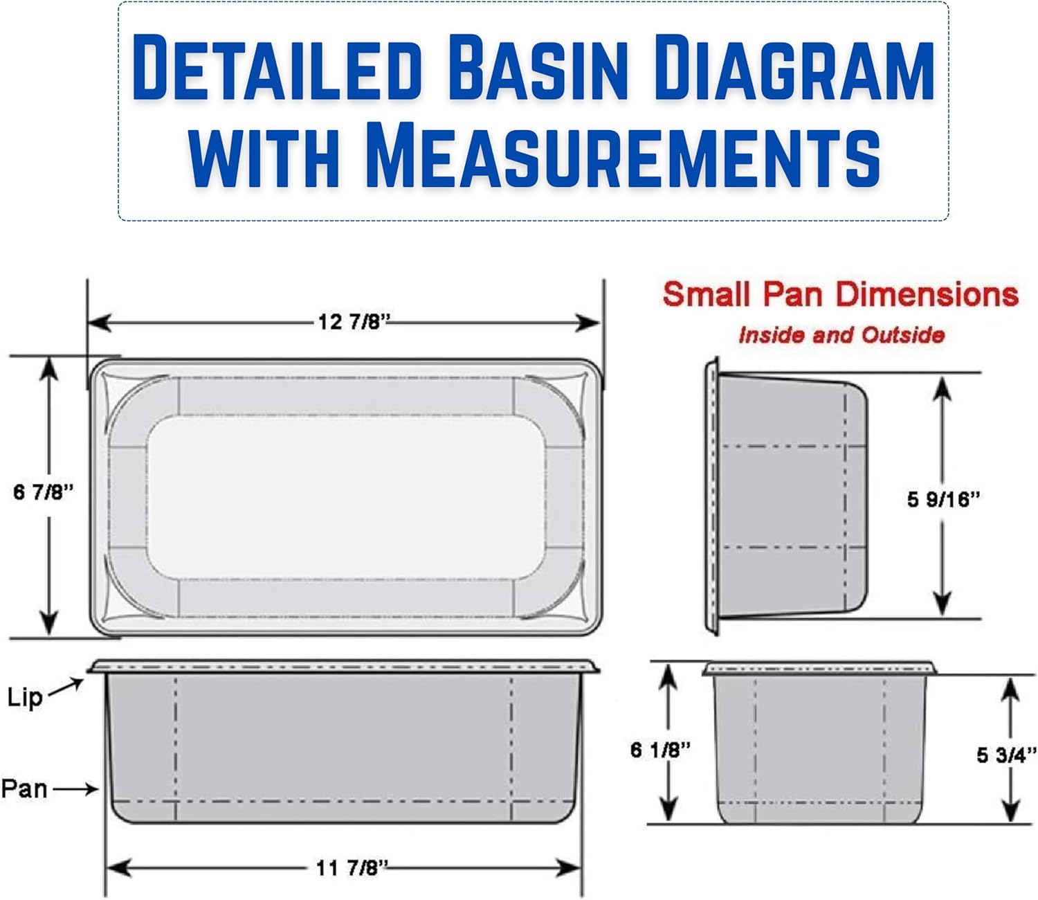 Concession Sinks - Portable Sink Hand Wash Station, 4 Compartment Basin with Hot Water, Standard Size, Food Trailer Equipment, Free Standing Utility Sink, Hand Washing Station