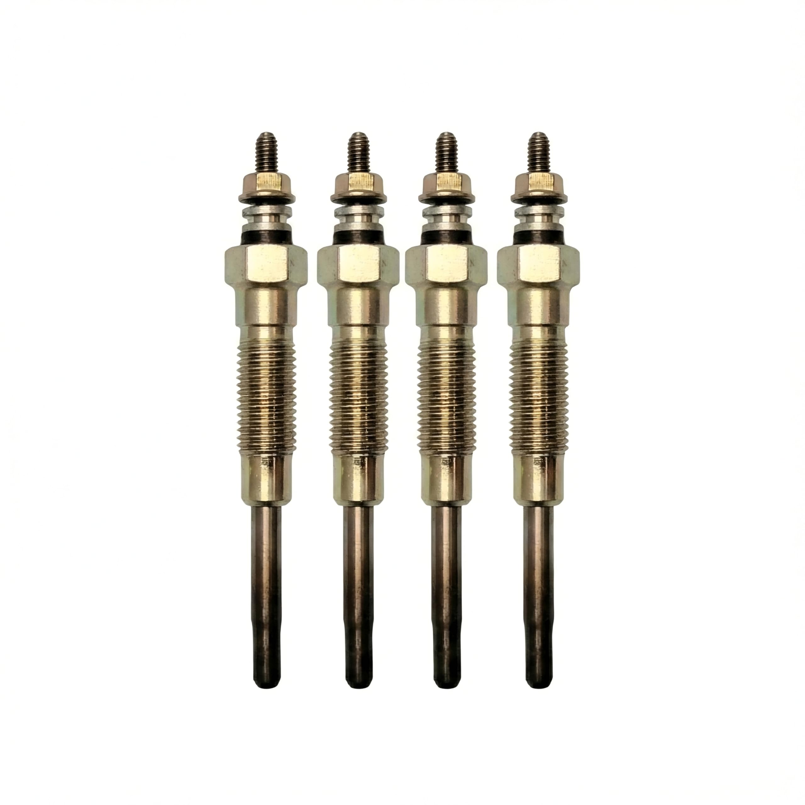Diesel Glow Plug (Set of 4) | Compatible with Toyota Qualis, Hilux, Hiace & Kijang Diesel MPVs & Pickups | 2.4L/3.0L Diesel Engines | Dual Coil, Fast Heating, Long Life | TBS - The Black Smith-image-33