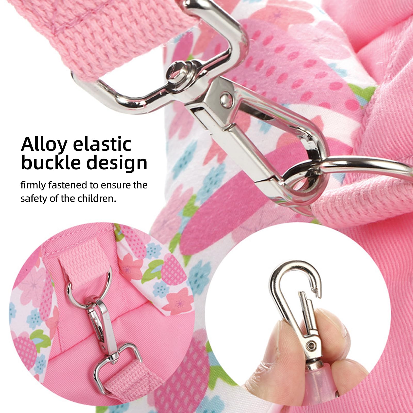 Baby Reins, Toddler Reins, Baby Walking Harness with Safety Rein & Butterfly Wings, Safety Toddler Harness - Image 3