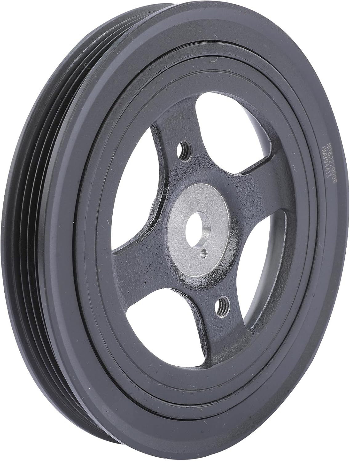 A-Premium Engine Harmonic Balancer Crankshaft Pulley - DOHC L4 1.5L - Compatible with Toyota Yaris 2007-2017 2019, Yaris iA 2017 & Scion iA 2016, 4-Groove, Replace# 340721032, 13470WB001