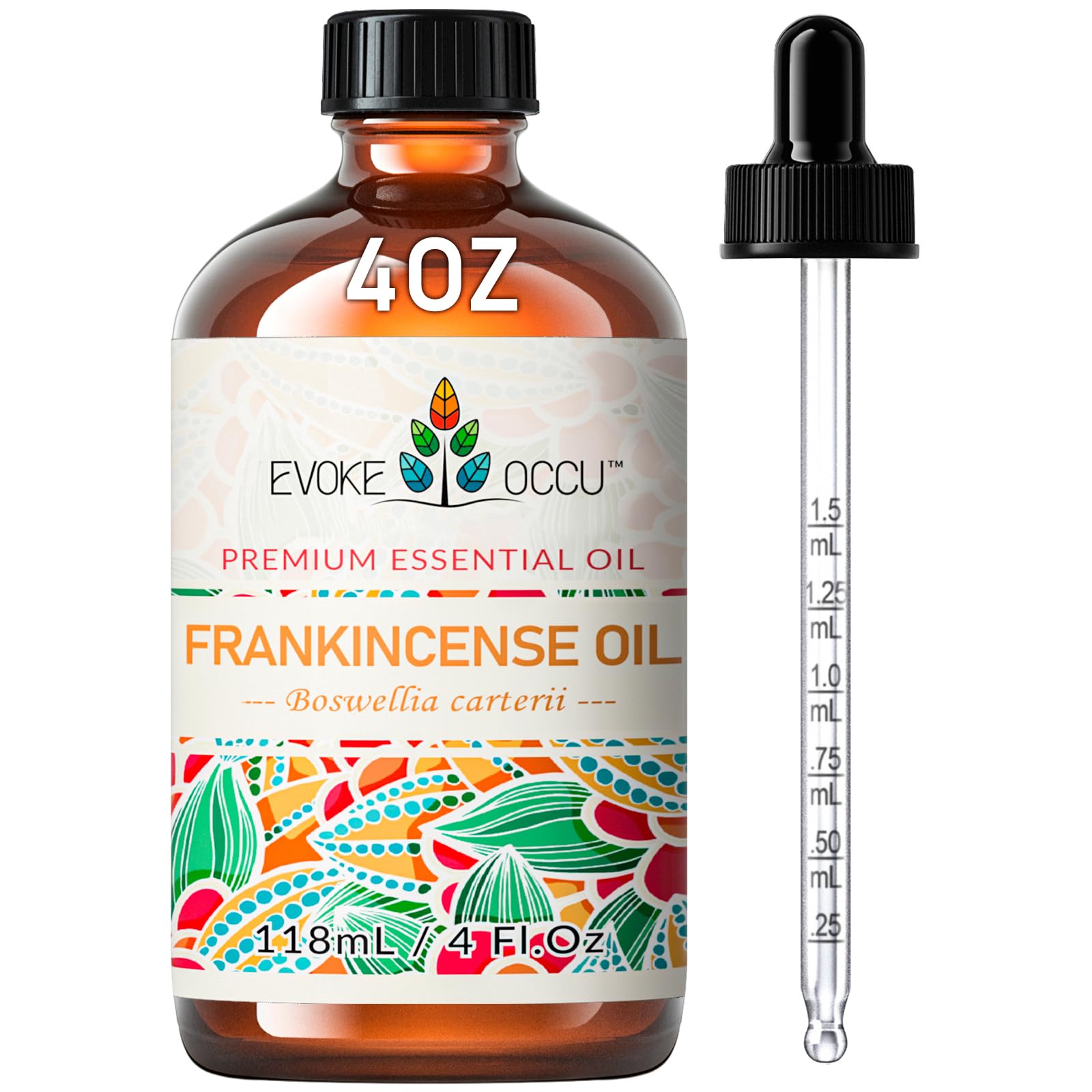 EVOKE OCCU Frankincense Essential Oil for Skin Care, Massage &amp; Relaxation
