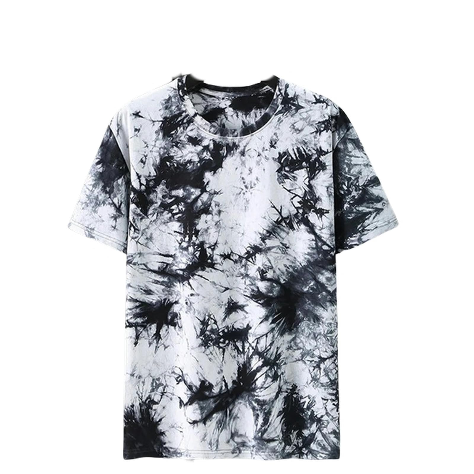TEidea Męskie T-shirty T-shirty męskie duże rozmiary topy lato hip-hop casual workowate ubrania