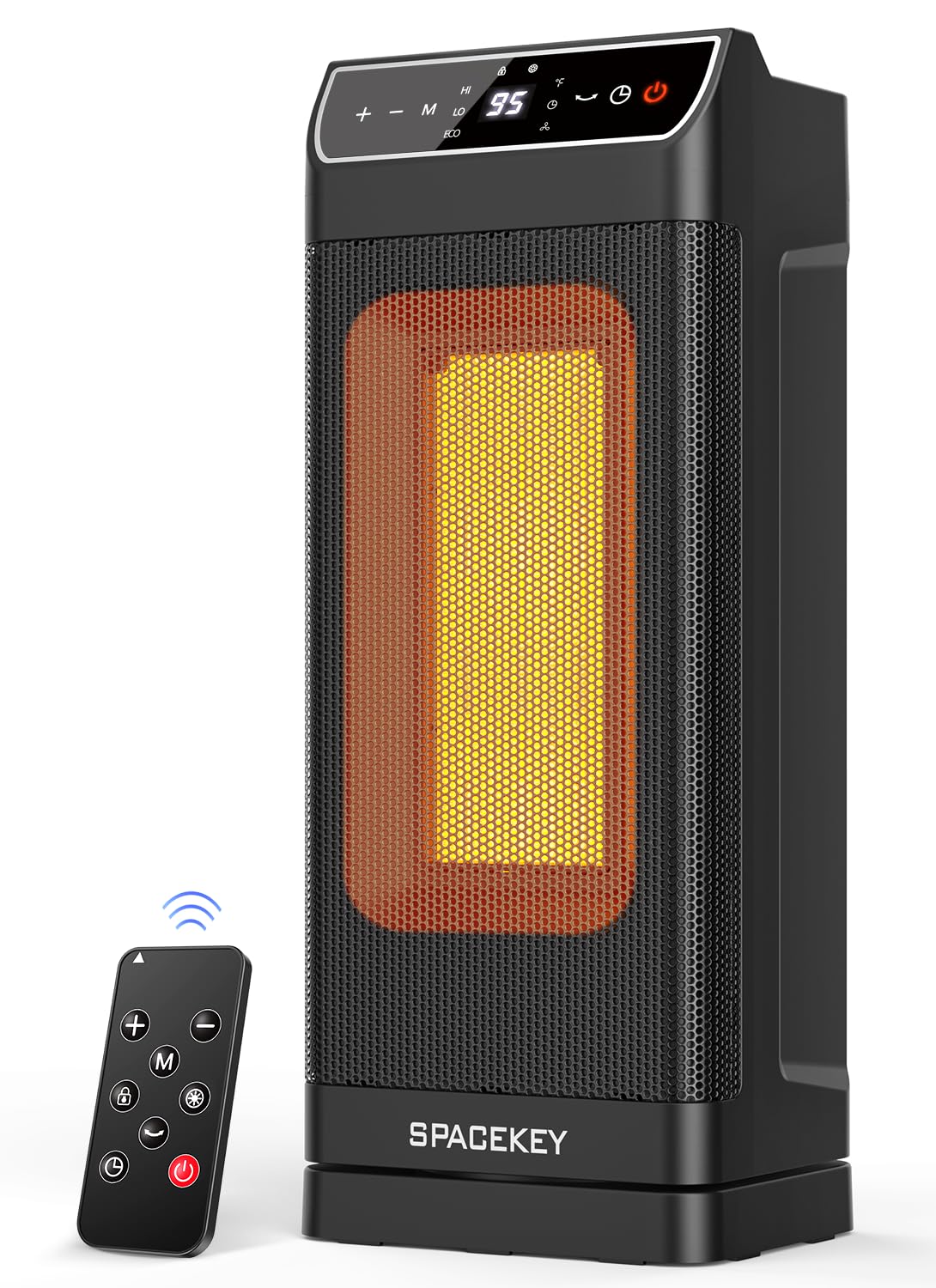 Brand Name: 1500W Electric Space Heater with Thermostat and Remote