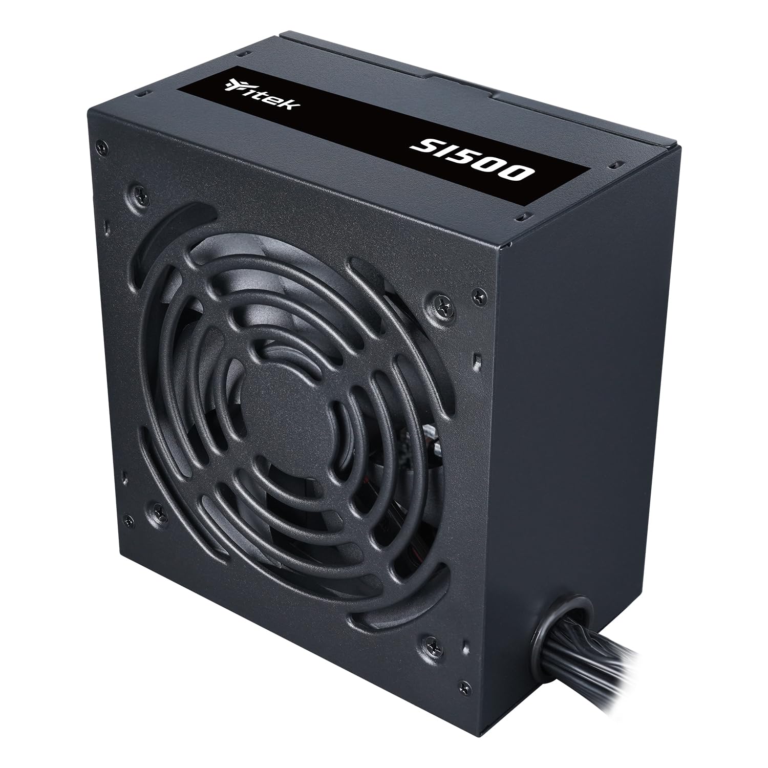 Itek Alimentatore SI500-500W- Efficienza 80+- PFC Attivo- 12cm Silent Fan