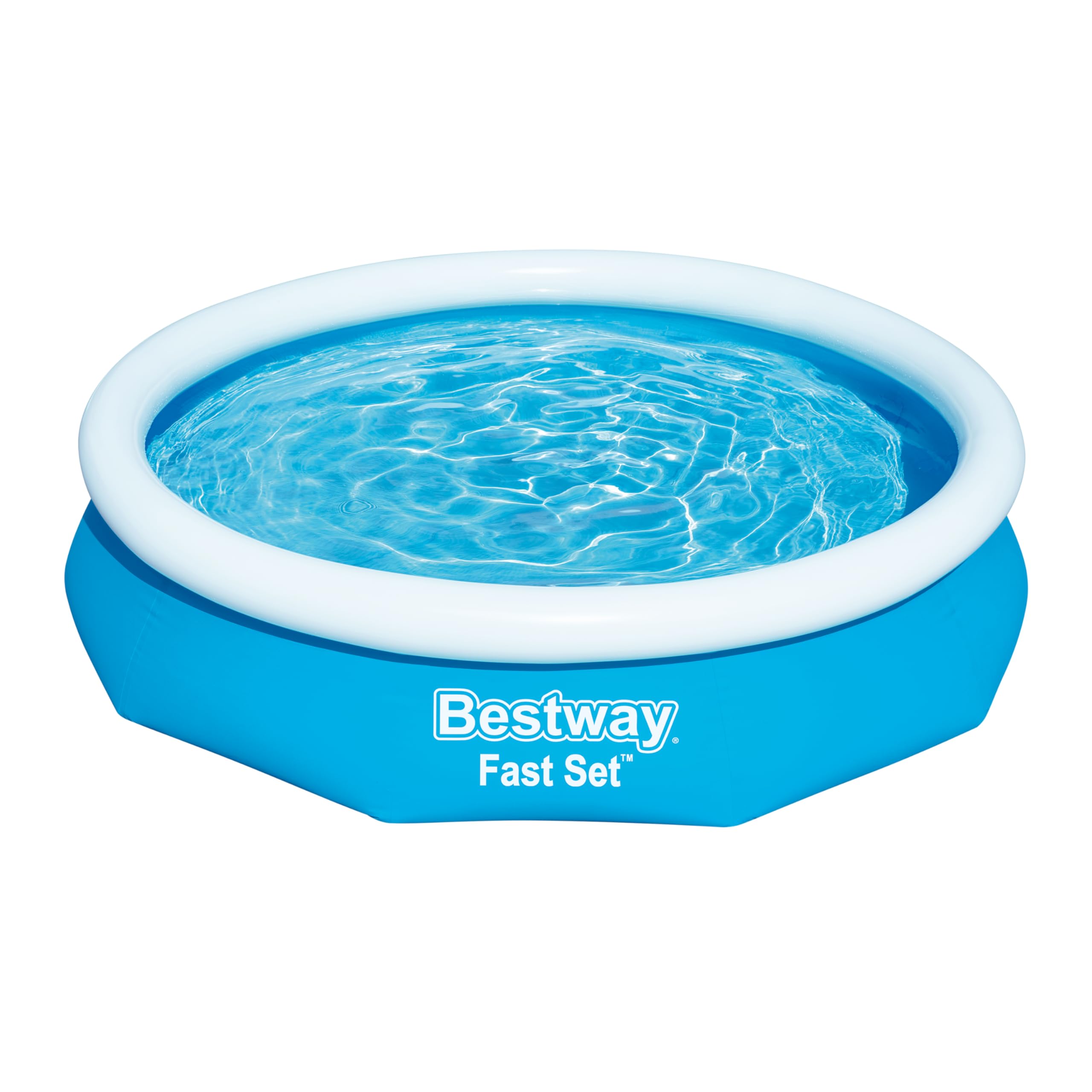Bestway Aufblasbarer Pool – Quick-Up Pool Fast Set, Ø 305 × 76 cm, ohne Zubehör