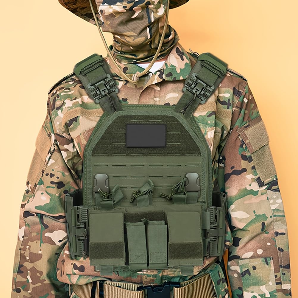 Veste Tactique Molle Réglable Pour Homme Et Femme – Légère Et Multifonction