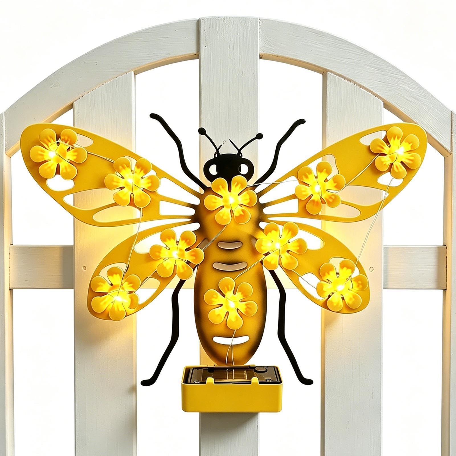 Lampe solaire décorative étanche et mignonne pour porche