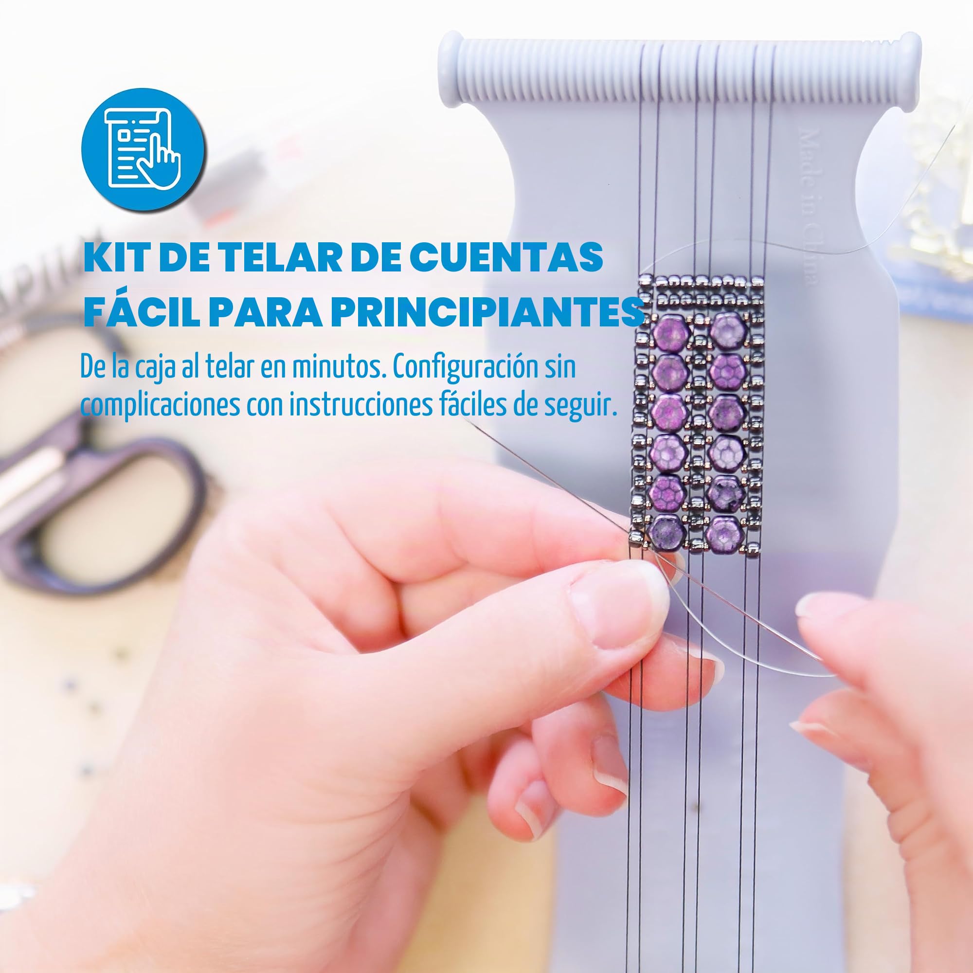 Beadalon - Telar para Cuentas portátil