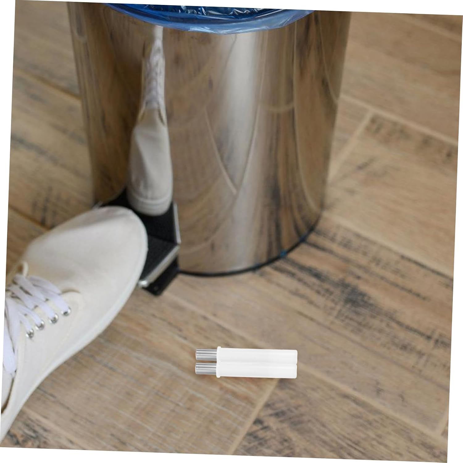 CHILDWEET 4pcs Metal Trash Can Damper Slow Closing Device for Injury Prevention and Noise Reduction Kitchen Cabinets and More and Construction