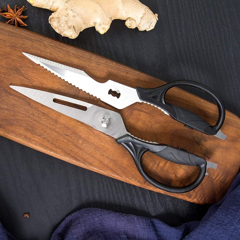 Kitchen Scissors Kitchen Shears Removable Cutter Cook Tool Poultry Kitchen Chicken Bone Scissor Shear CuBottle Opener Poultry Shears