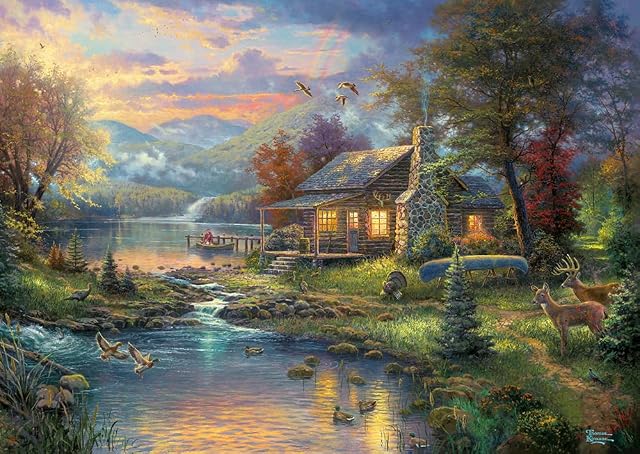 Schmidt Spiele - 59467 - Clásico Puzzle - En Paraíso Natural - 1000 Piezas