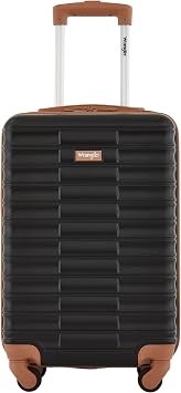 Wrangler 22" Outrider Hardside Carry-On Luggage, Black